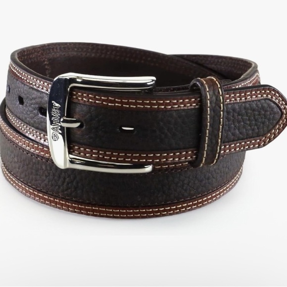 Ariat Other - ARIAT Men's Two-Tone Oiled Leather Belt size 32